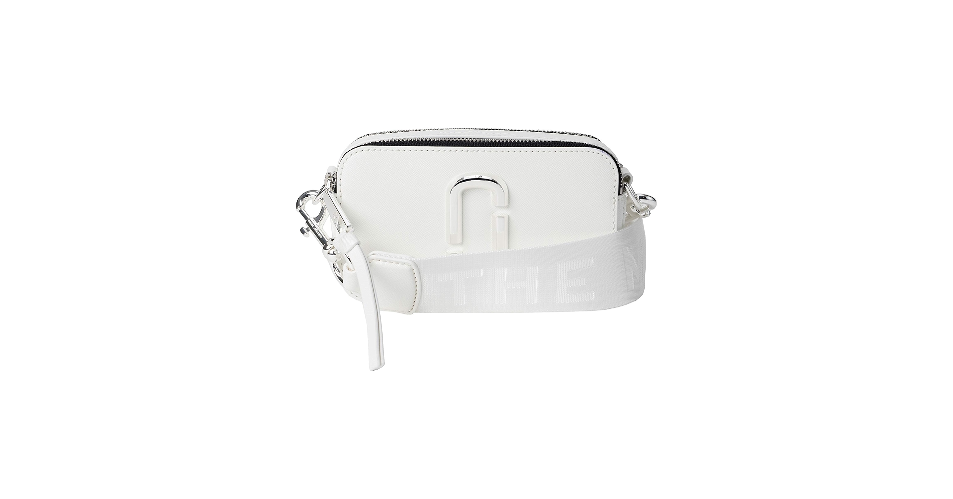 『未使用級』MARC JACOBS ナノダッフル ショルダーバッグ　シルバー マークジェイコブス ナノダッフルバッグ シルバー
